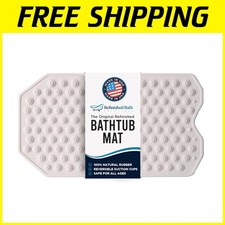 Non-Suction Rubber Bath Mat