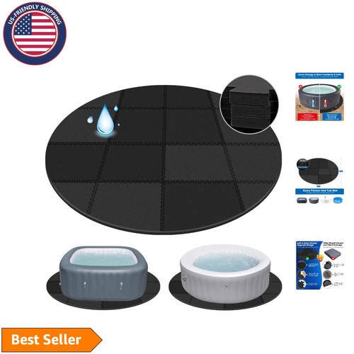 Inch round hot tub mat - round,